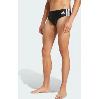 Adidas 3-Streifen Badehose Black / White M