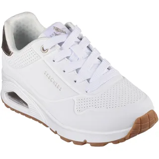 SKECHERS UNO Gen1 Shimmer Away Kinder Weiß 35