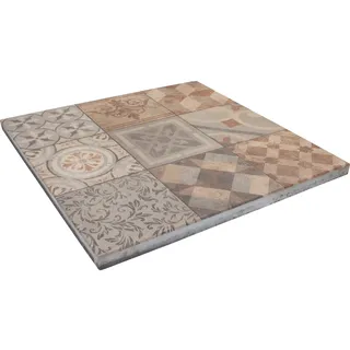 Ehl Terrassenplatte Mosaik Salihari Beige-Grau 60 cm x 60 cm x 3,2 cm