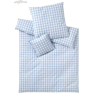 ELEGANTE Quadro hellblau 135 x 200 cm + 80 x 80 cm