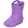 Regenstiefel für Mädchen Jungen Gummistiefel Violett 25 EU