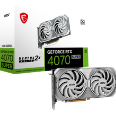 Bild von GeForce RTX 4070 SUPER 12G Ventus 2X White OC, 12GB GDDR6X, HDMI, 3x DP (V513-642R)