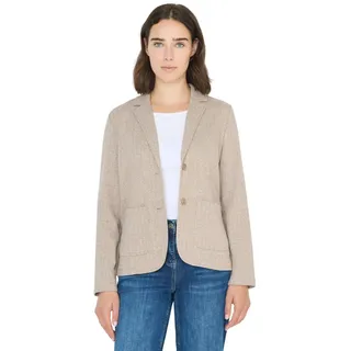 CECIL Damen 2117330 Herringbone Blazer, Creamy White, XXL