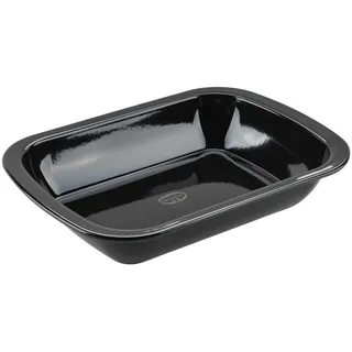Dr. Oetker Back-Idee Kreativ – Dessert- und Auflaufform aus Emaille, 34 x 24,5 x 6,5 cm, hitzebeständig bis 400°C, schnitt- und kratzfest, spülmaschinengeeignet