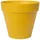 Loft Urban Round Ø 29 x 26 cm Ocker