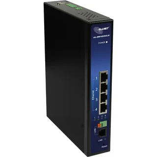 Allnet 172755. Netzwerkbrücke 100 Mbit/s. Schwarz