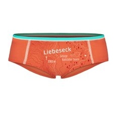 Ein schöner Fleck Erde Damen Liebeseck Unterhose - orange - M