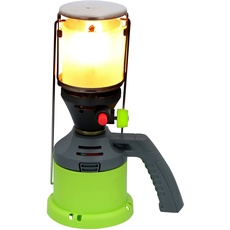 Bild Gaslampe - Inkl. 3 Gaskolben - für Camping und Outdoor - Handgriff - Piezozündung