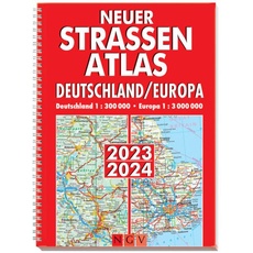 Neuer Straßenatlas Deutschland/Europa 2023/2024