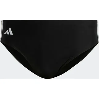 Adidas Classic 3-Streifen Badehose Black / White M/L