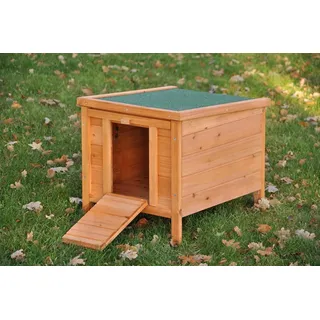 nanook shop Kleintierkäfig Krümel 51 x 42 x 43 cm natur/braun