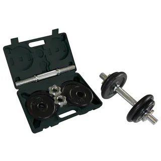 Donic Schildkröt Kurzhantelset Hantel-Set 10 kg beige