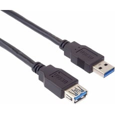 PremiumCord USB-A - USB-A USB cable 3 m black (ku3paa3bk) (3 m, USB 3.2 Gen 1), USB Kabel