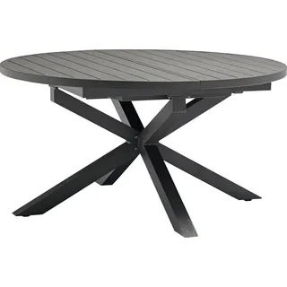 Destiny Arona Gartentisch Ø 120/170 x 75 cm Grau
