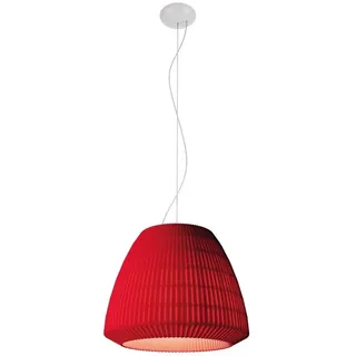 Designer-Hängeleuchte Bell ø 60 cm Axo Light - Rot