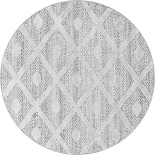 Ayyildiz Pisa 4707 Webteppich Ø 200 cm Grau