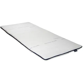 Livetastic Topper , Weiß , Textil , Füllung: Vlies , 80x200 cm , Made in Germany , Härtegradauswahl, Über- und Sondergrößen erhältlich, Bezug abnehmbar/waschbar, Ober- und Unterseite versteppt, wendbar, optimale Belüftung, atmungsaktiv, alternative Größen erhältlich , Schlafzimmer, Matratzen, Topper