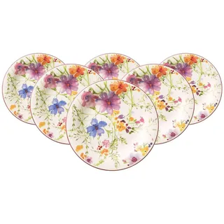 Villeroy & Boch Frühstücksteller 21,5 cm bunt 6er Set