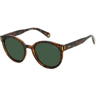 POLAROID Pld 6185/s 086/UC HAVANA Sunglasses Women's Polycarbonate, Standard, 52