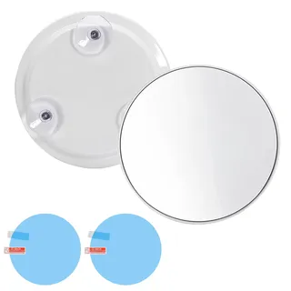 Culinavog 3X Vergrößerungsspiegel, Kosmetikspiegel mit 3 Saugnäpfen, Make-up-Spiegel für Präzision, Kleiner Vergrößerungsspiegel Wandspiegel fur PräZises Make-Up Badezimmer Reisen