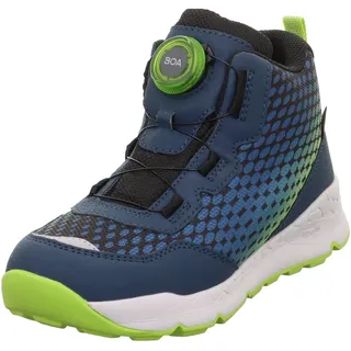 superfit Jungen Free Ride leicht gefütterte Gore-Tex Sneaker, BLAU/HELLGRÜN 8000