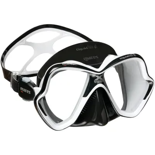Mares Erwachsene Tauchermaske X-Vision Ultra LiquidSkin, White/Black, One Size, 411052