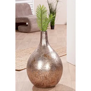 Gilde »Vase Peso, grau H.56 cm«, grau,