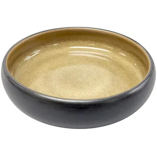 Novel Suppenteller , Braun , Keramik , Farbverlauf , rund , Lfgb, Handmade Quality , lebensmittelecht , Geschirr, Teller, Suppenteller