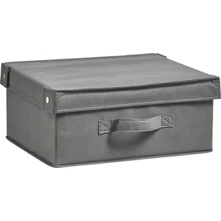 Zeller Aufbewahrungsbox 33 x 15 x 28 cm 1-tlg. grau