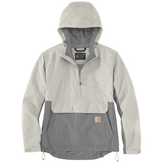 CARHARTT Packable Anorak Textiljacke Damen - Hellgrau/Grau - XL