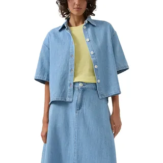 s.Oliver Boxy Denim-Bluse