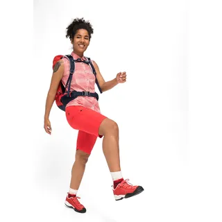 Funktionsbluse MAIER SPORTS "Paloma", Damen, Gr. 48, rot, 85% Polyester, 15% Viscose, Blusen Funktionsbluse, ärmellose Damen Bluse, sommerliches Blusen-Shirt, Karobluse, Reg. Fit