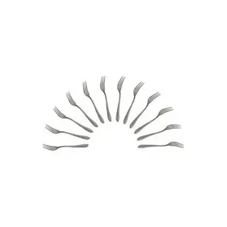 ZWILLING Kuchengabel Swing silber, 12 St.
