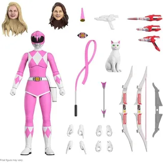 SUPER7 - Mighty Morphin Power Rangers Ultimates Actionfigur Pink Ranger 18 cm