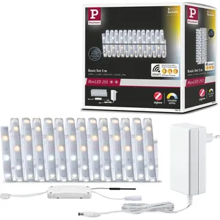 Paulmann MaxLED 250 LED Strip Tunable Weiß Smart Home Zigbee Basis-Set 5 m