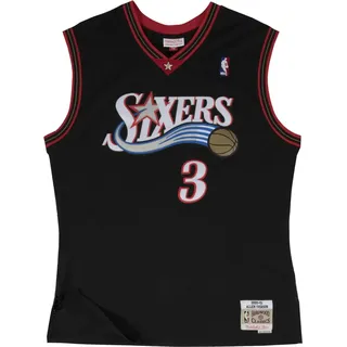 Mitchell & Ness Swingman Jersey Philadelphia 76ers Road 2000-01 Allen Iverson black L - Schwarz