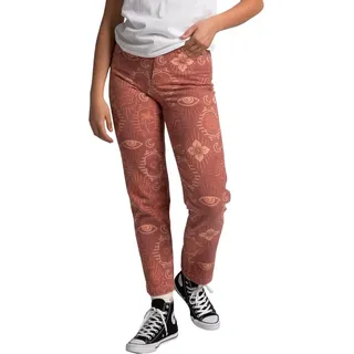 Santa Cruz Classic Dads Jeans - Red Patchwork - S