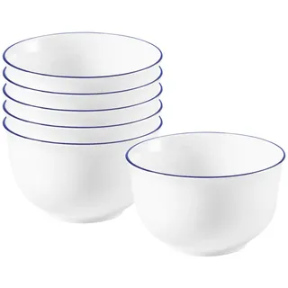 SELTMANN WEIDEN Müslischalen Compact Blaurand Blau 6-tlg.