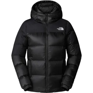 The North Face Daunenjacke THE NORTH FACE "W DIABLO DOWN 2.0 HOODED JACKET", Damen, Gr. L, tnf schwarz heather, tnf schwarz, Obermaterial: 100% Polyester. Wattierung: 100% Daunen, Jacken Daunenjacke, wind- und wasserabweisendes WindWallTM Obermaterial