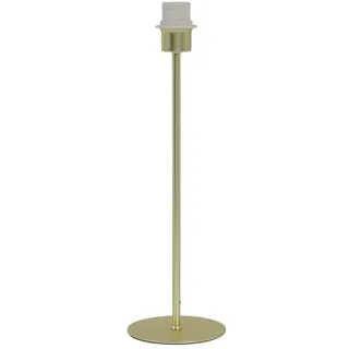 Tischlampe Rund Matt Gold Tischleuchte Höhe 46cm