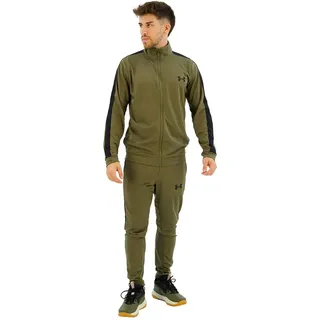 Under Armour Knit Trainingsanzug - Marine OD Green 390 / Black 001 - XS