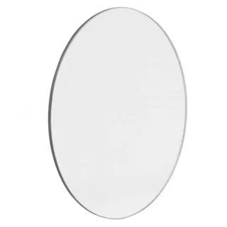 DEUSENFELD KK5-10 - Kosmetikspiegel Schminkspiegel zum Kleben, Klebespiegel, selbstklebend, 5x Vergrößerung, Ø10cm, rund, Rahmenlos, Glas, mit 3MTM Klebepad