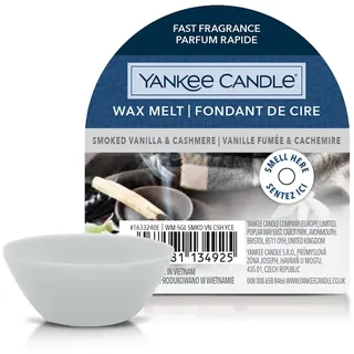 YANKEE CANDLE - Fondants aus geräucherter Vanille und Kaschmir Kerzen 61 g