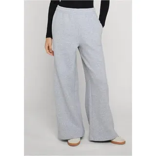 Damenhose Urban Classics, lockerer Schnitt, gerippter Stoff, heathergrey - Größe XXL - Grau