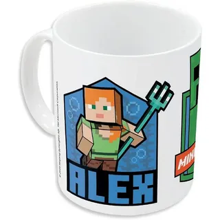 joojee GmbH Minecraft Alex Steve Creeper Tasse