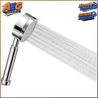 Olliwon Duschkopf Hochdruck aus Edelstahl 304 Handbrause Dusche Badezimmer Wassersparend Einfache Installation