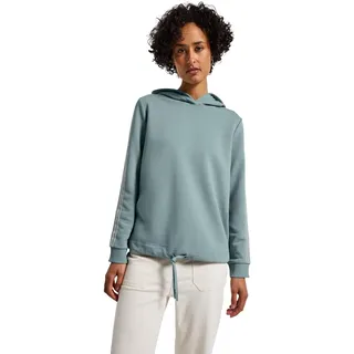 Street One Hoodie mit Gallonstreifen Arona Blue 36