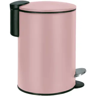 Kleine Wolke Kosmetikeimer Silence, Edelstahl, Old Rose, 3 Liter 17 cm x 23,6