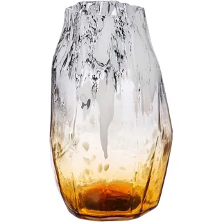 Casablanca by Gilde Tischvase »Glasart Vase "Arte" Höhe ca. 29 cm«, (1 St.), aus durchgefärbtem Glas, wasserdicht, orange