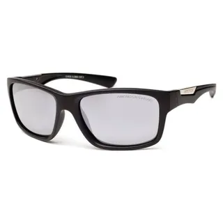Sportsonnenbrille polarisiert UV400 REVO Kat. 3, Brillenbreite 13,1 cm, Glashöhe 4,1 cm - Grau